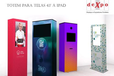 Totens para tela: tecnologia e interatividade com a Dexpo