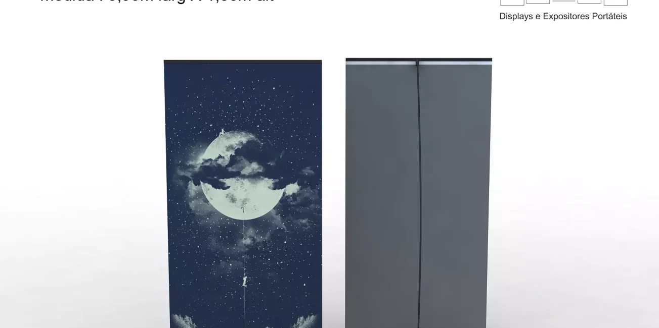 Porta banner sob medida: planeje na Dexpo