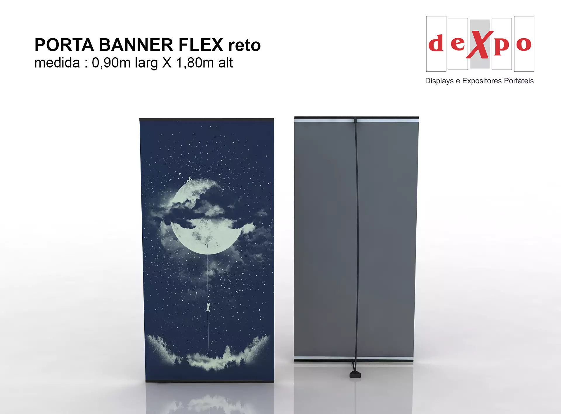 Porta banner sob medida: planeje na Dexpo